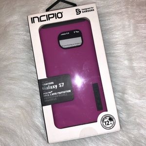Pink galaxy S7 case